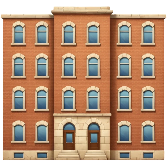 A apartment building emoji