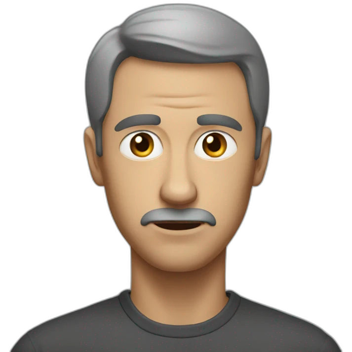 MAN IN TENSION  emoji