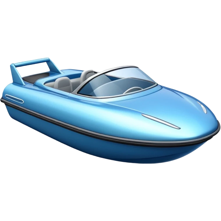 a car like a boat that can go on water emoji