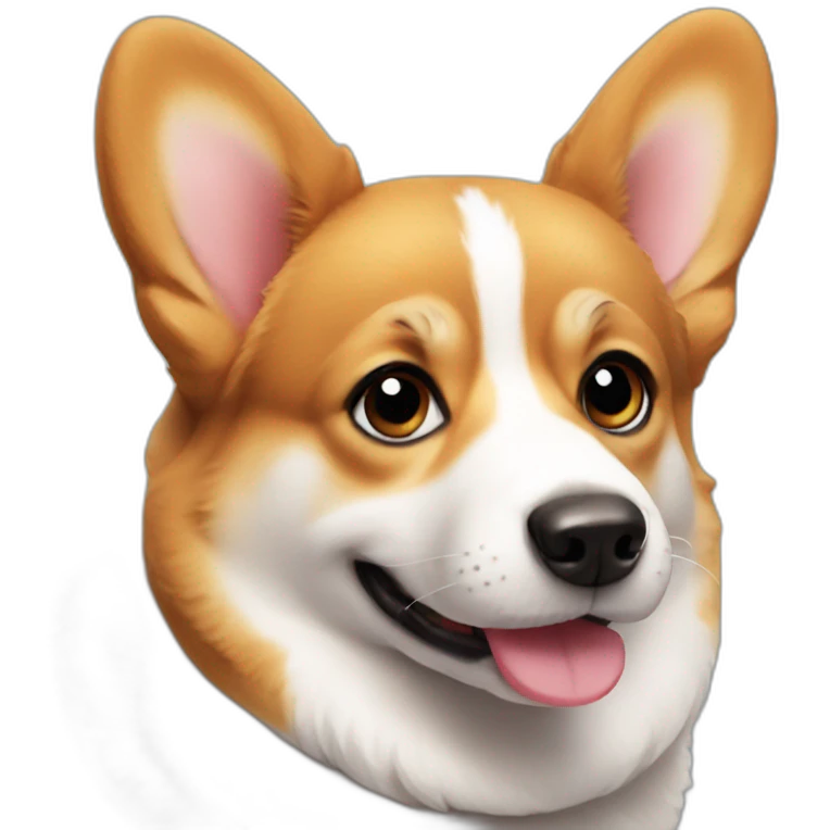 cute corgi emoji