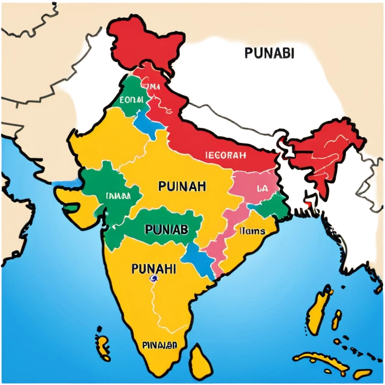 Punjab map emoji