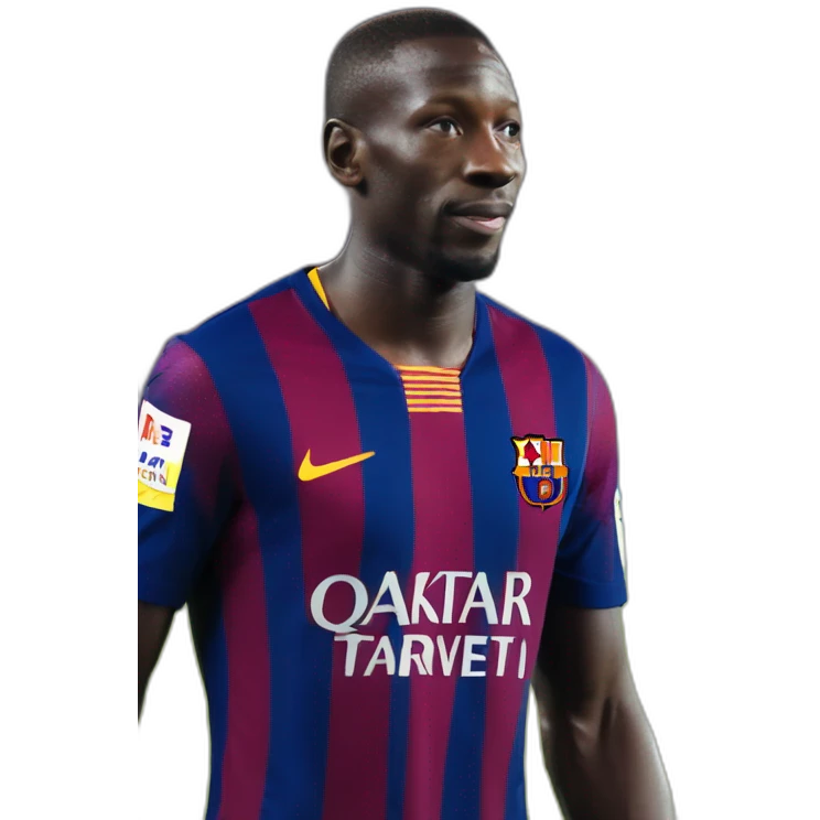 Ousmane Sonko avec le maillot du barça emoji