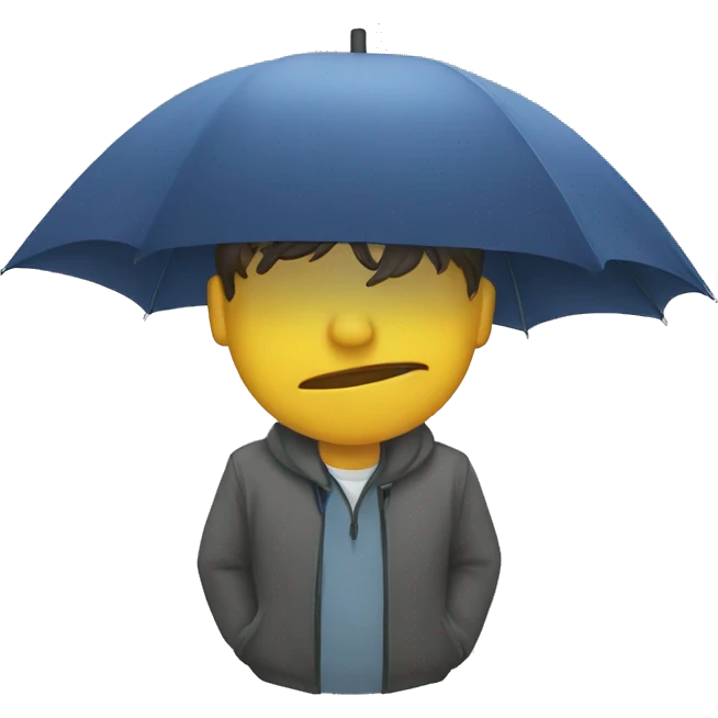 Día lluvioso emoji