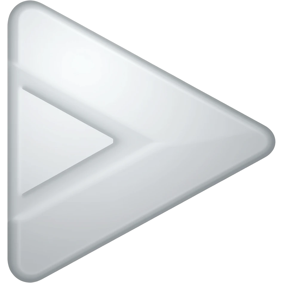 simbolo del play bianco emoji