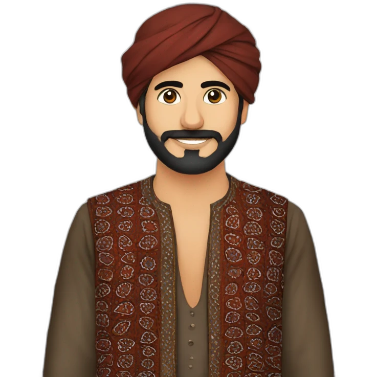 Sindhi ajrak emoji