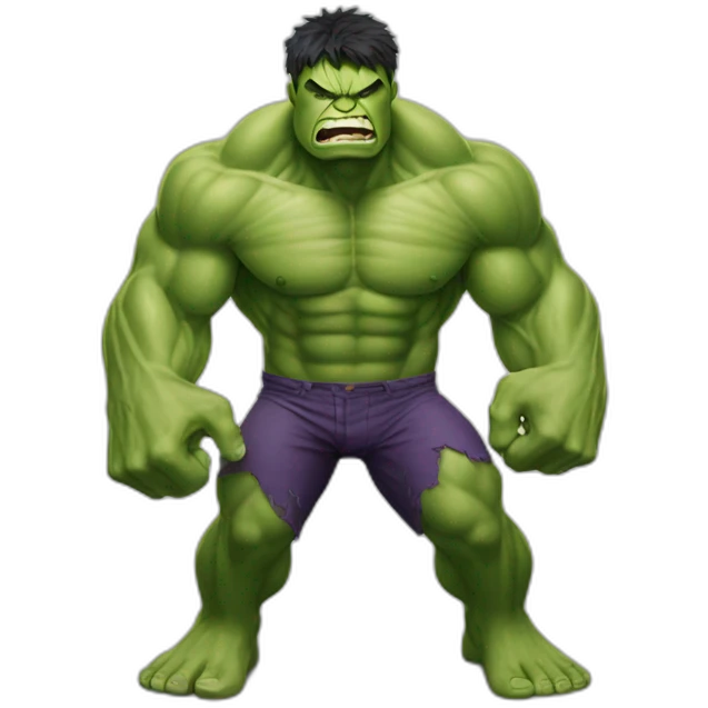 Hulk smash emoji