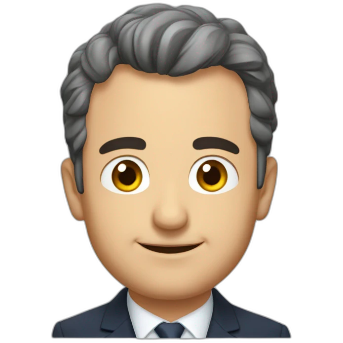 Gérard Darmanin emoji