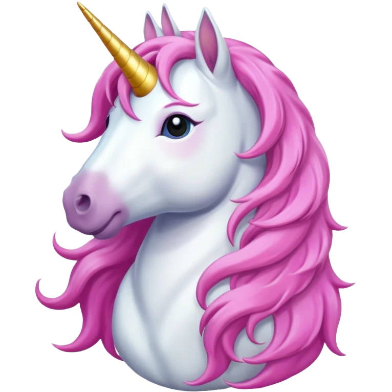 unicord with lomg hair emoji