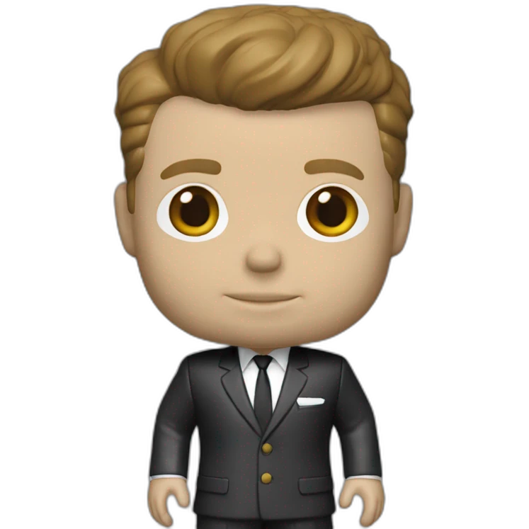 John F Kennedy funko pop emoji