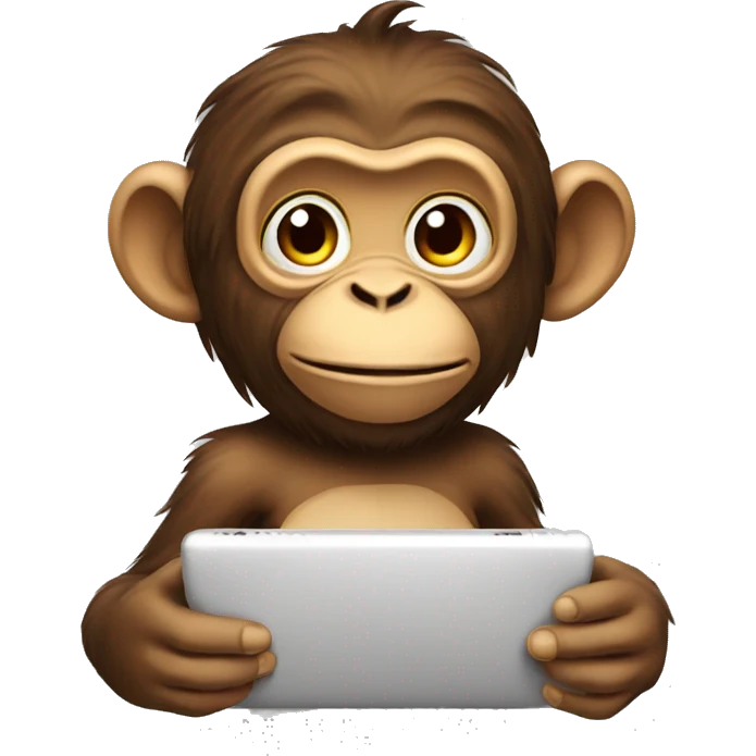 Monkey playing games emoji