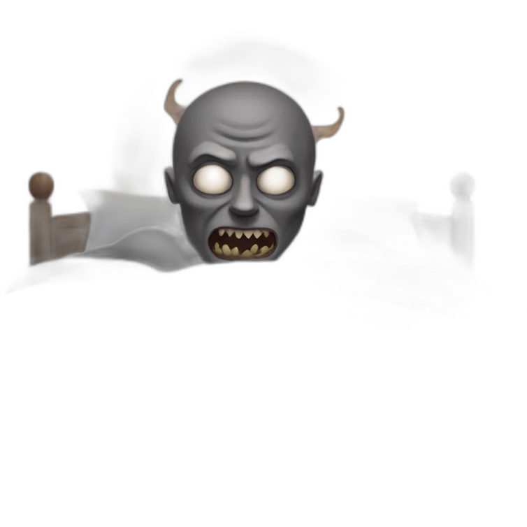 sleep paralysis demon emoji