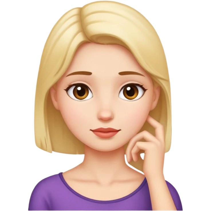 girl hand over neck  emoji