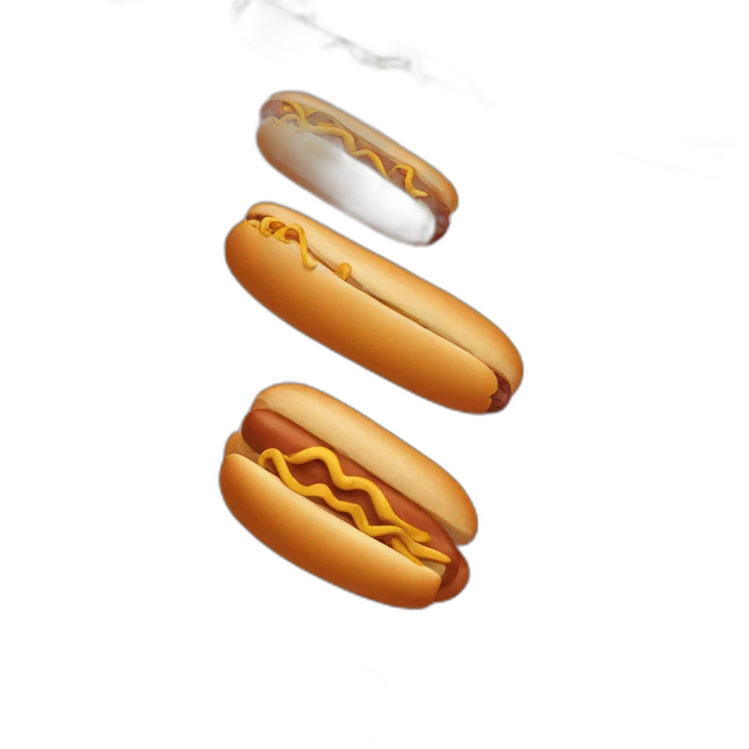 hot dog emoji
