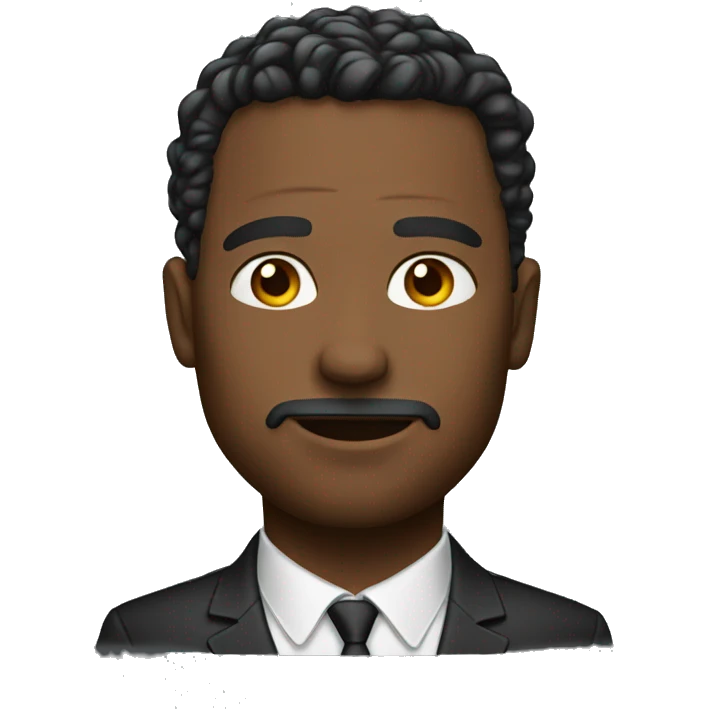 Strong independent man emoji