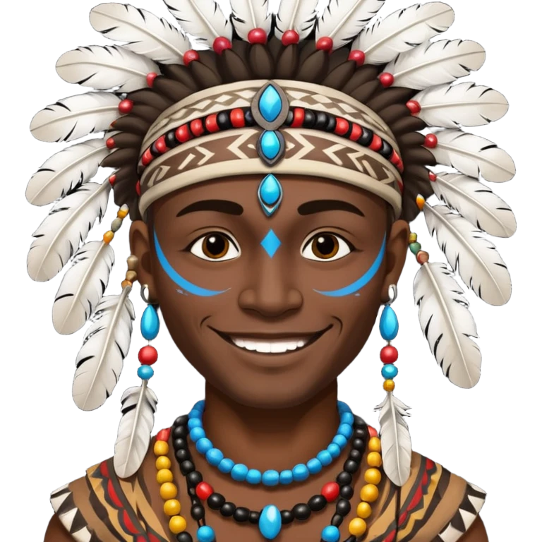 tribal man emoji