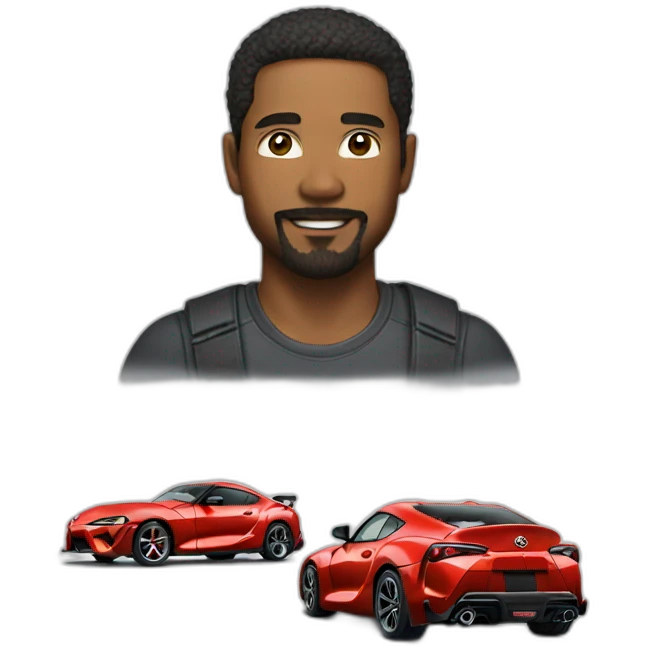 toyota supra man emoji