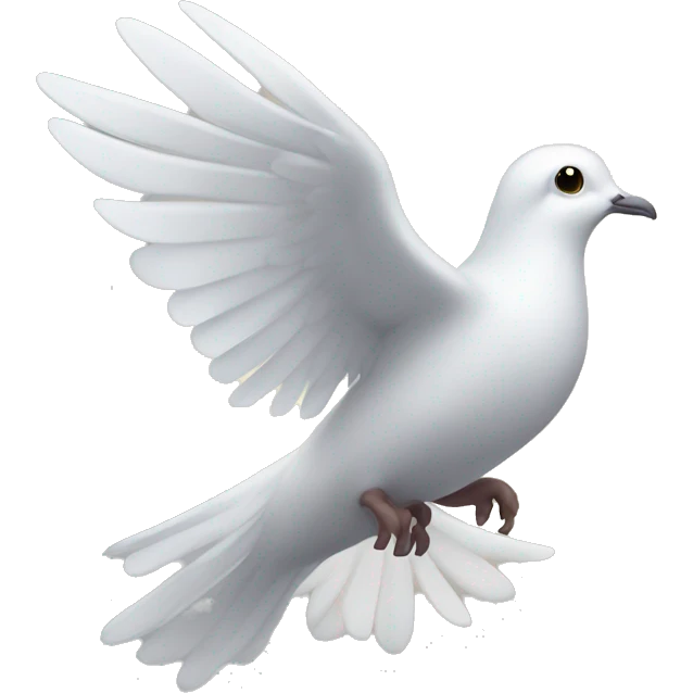 Dove of light emoji