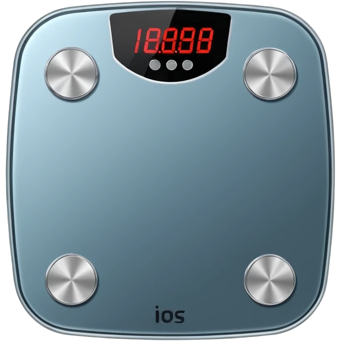 Digital weight scale emoji
