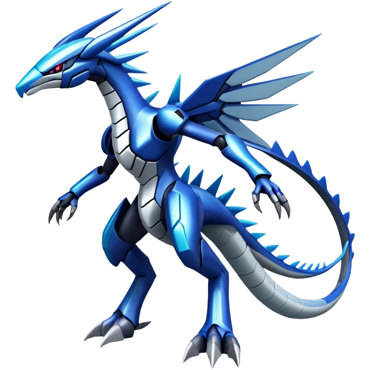  Cool Edgy Shiny Futuristic Ethereal Legendary Dialga-Digimon-Palkia-hybrid full body emoji