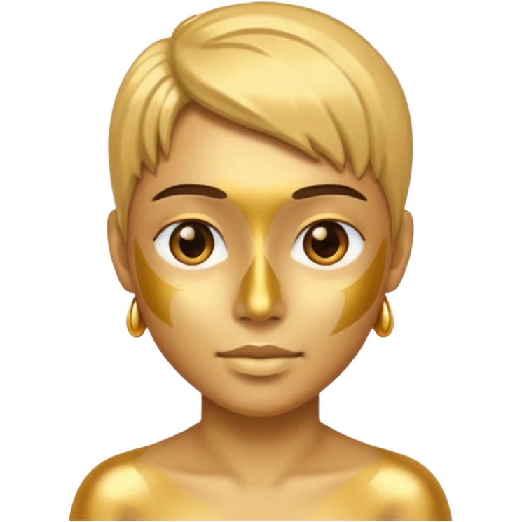 this image but gold emoji