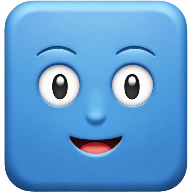 Crée moi sa ✅ mais pas en vert en bleu en carré  emoji