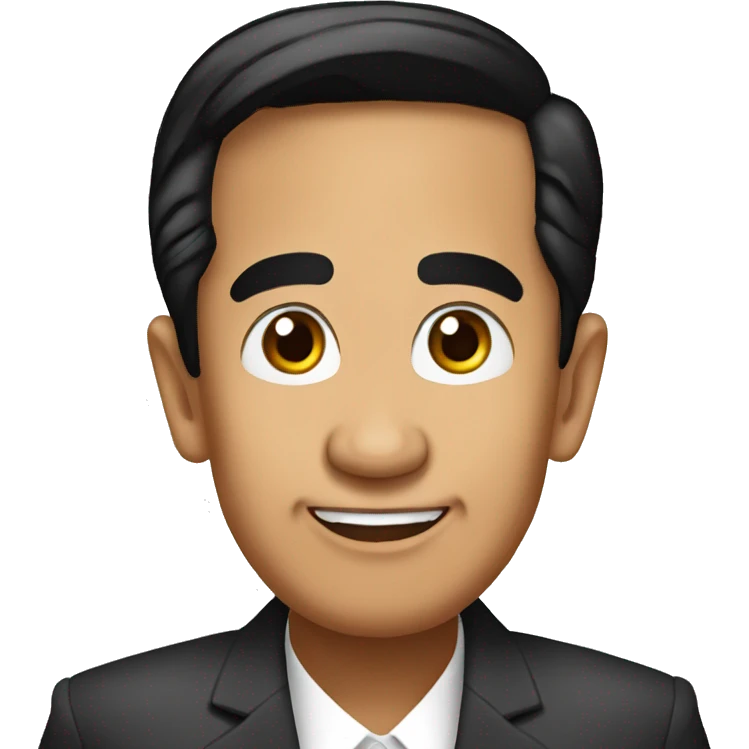 jokowi dodo president of indonesia emoji