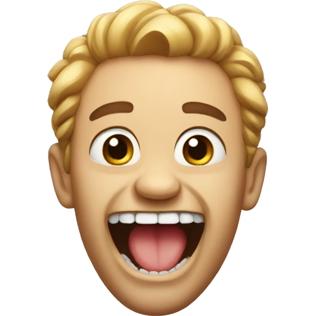 Big teeth emoji