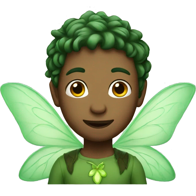 male fairy green emoji