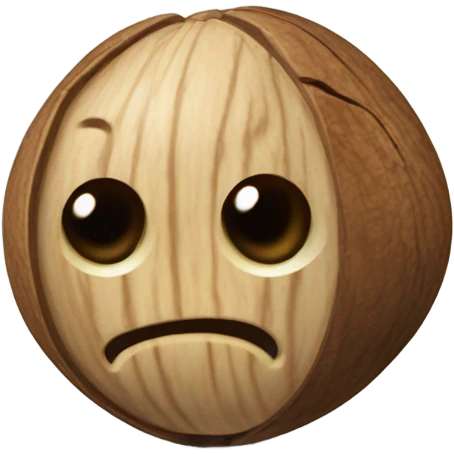 Dodgy walnut emoji