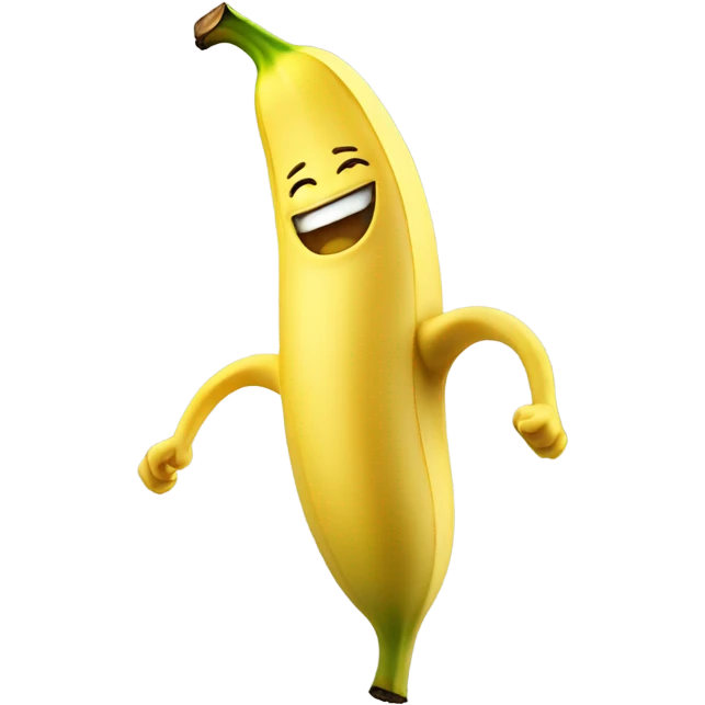 Dancing banana  emoji