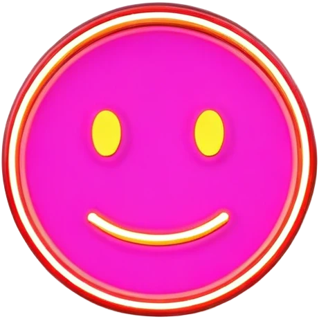 Neon signboard emoji