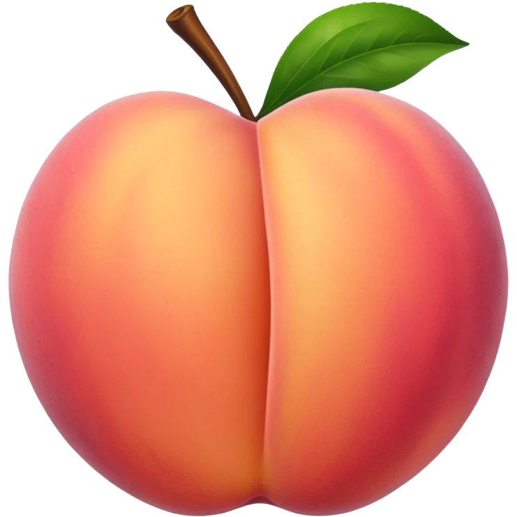 Peach emoji butt emoji