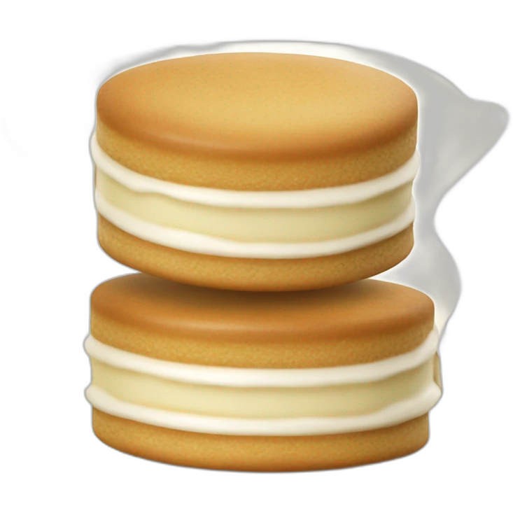 white chocolate alfajor emoji