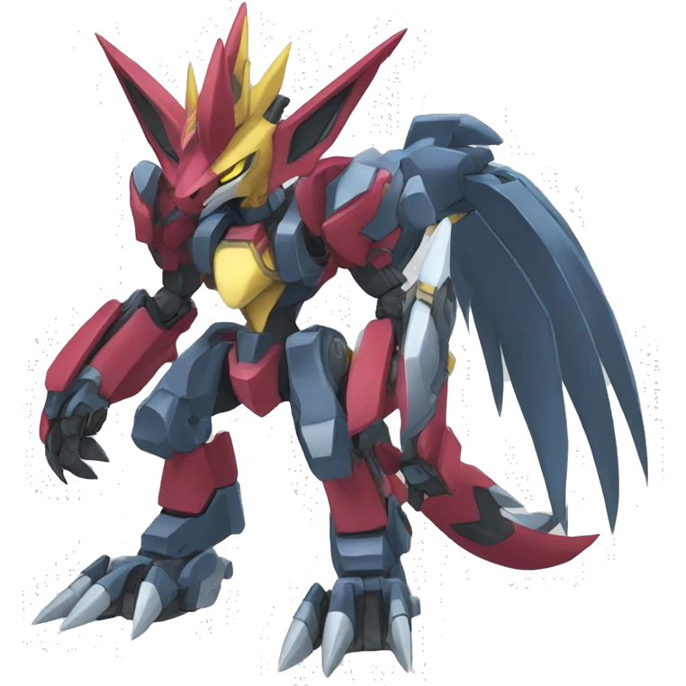 Zeraora-Zoroark-medabot-Mecha full body emoji