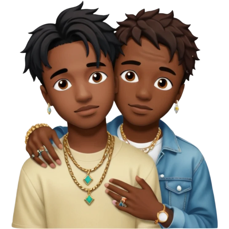 Playboi carti x Lil Uzi Vert Gay Romance emoji