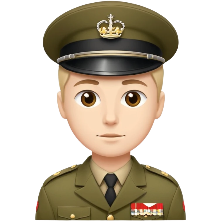 A British solider. emoji