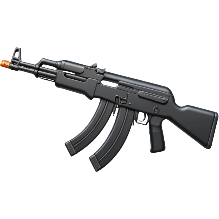 Kalashnikov assault rifle emoji