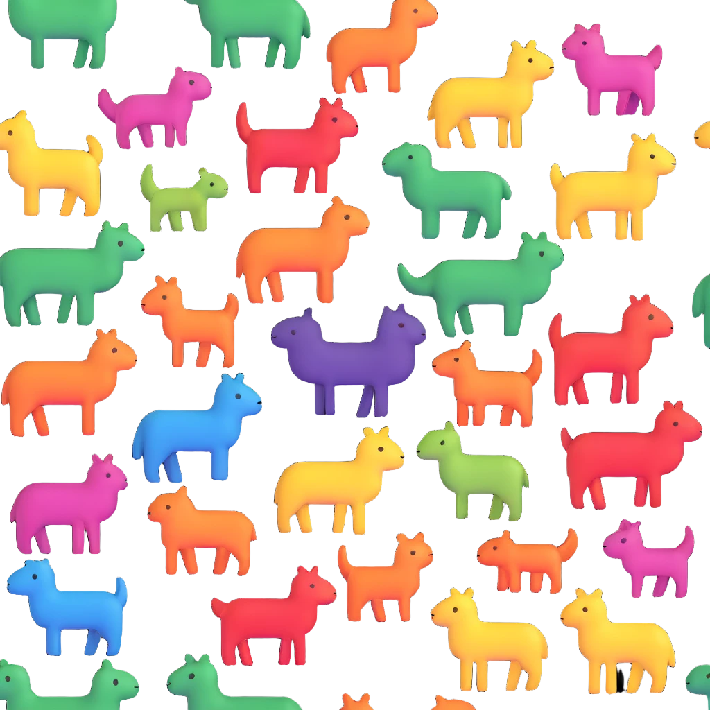 Rainbow Animals emoji