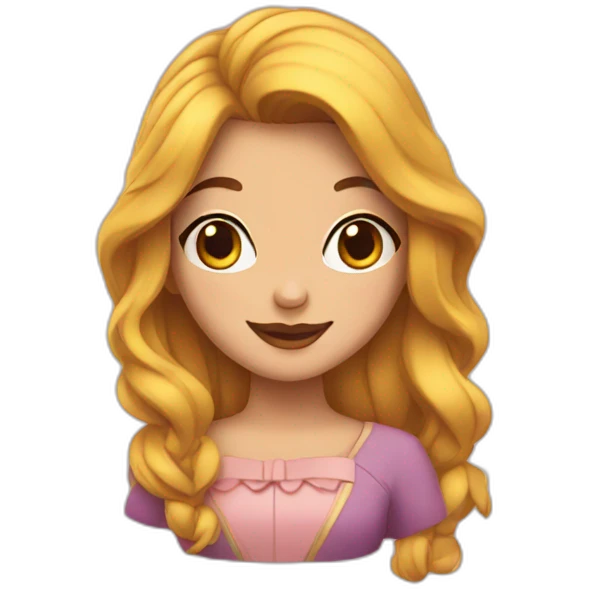 Fille belle emoji