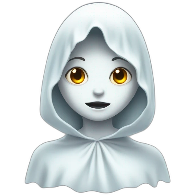 Ghost girl emoji
