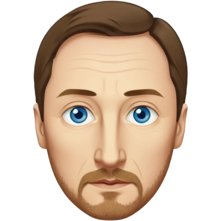 David Thewlis with blue eyes emoji