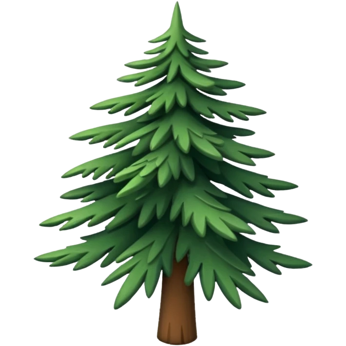 Spruce pine emoji