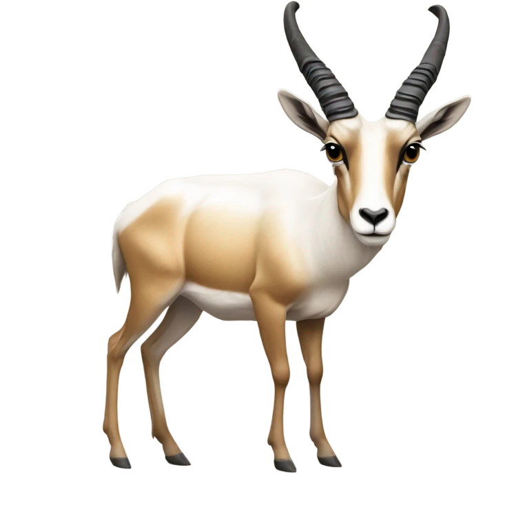 Pronghorn antelope emoji