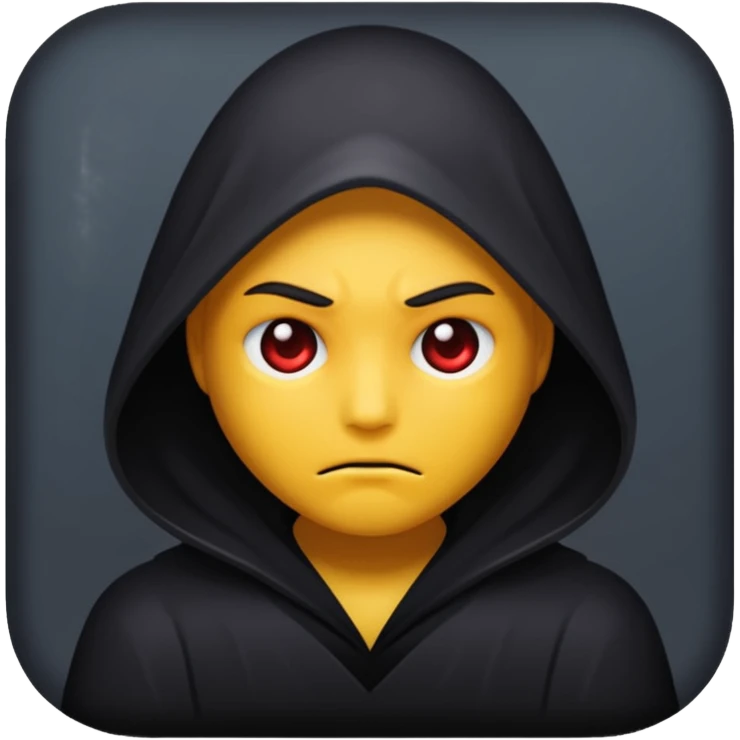 Enmity - state or feeling of being actively opposed or hostile emoji