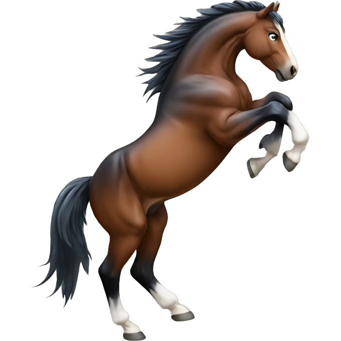 Rearing Horse  emoji