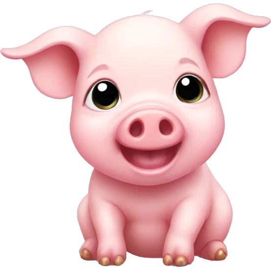 baby pig emoji