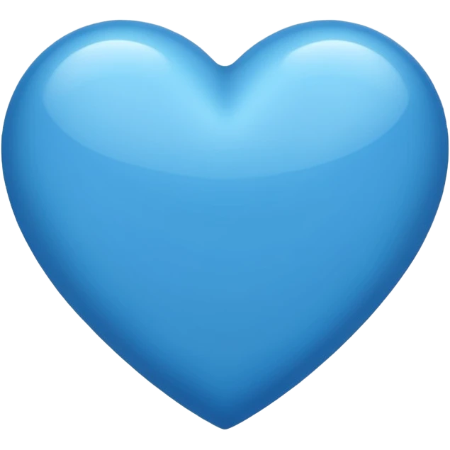 cerulean blue heart emoji emoji