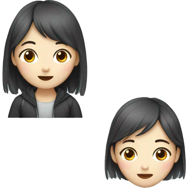 Korean girl emoji