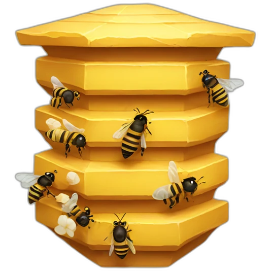 bee hive emoji