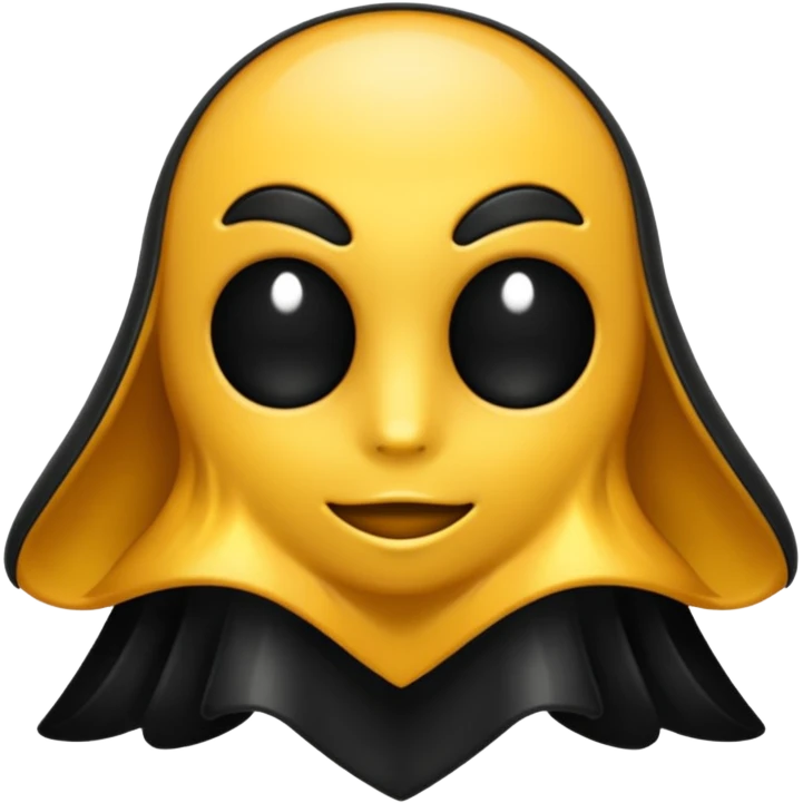 Lazo negro de luto emoji